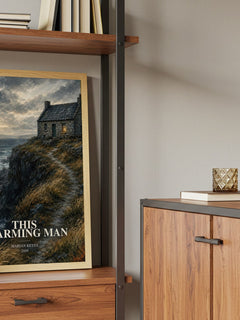 This Charming Man book watercolour illustration paper finish options – matte satin gloss