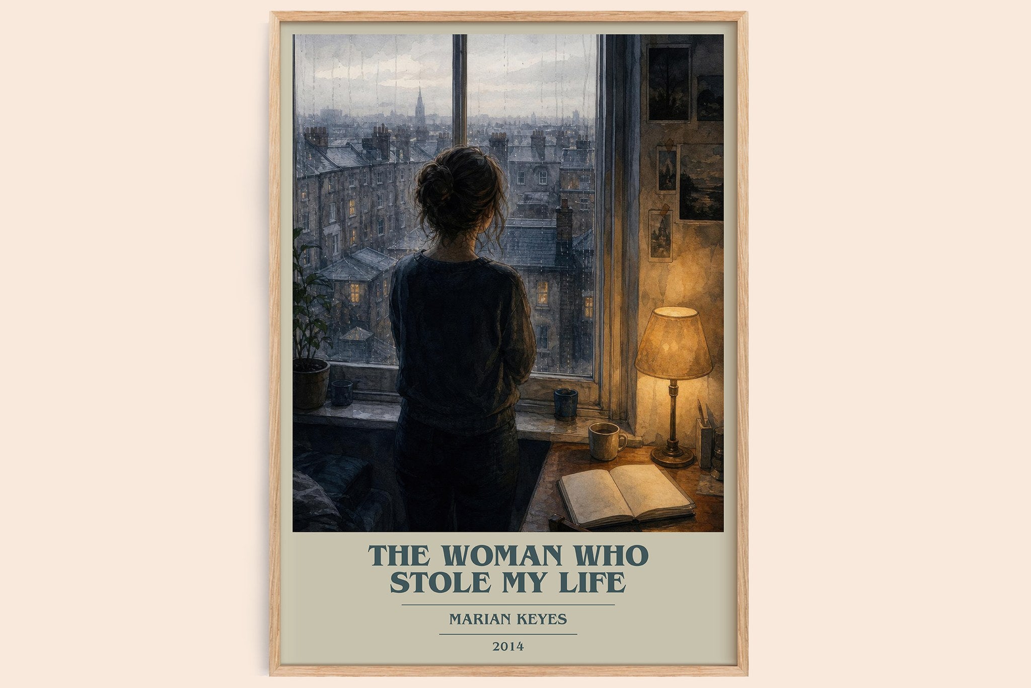 The Woman Who Stole My Life Book Cover Poster by Marian Keyes
