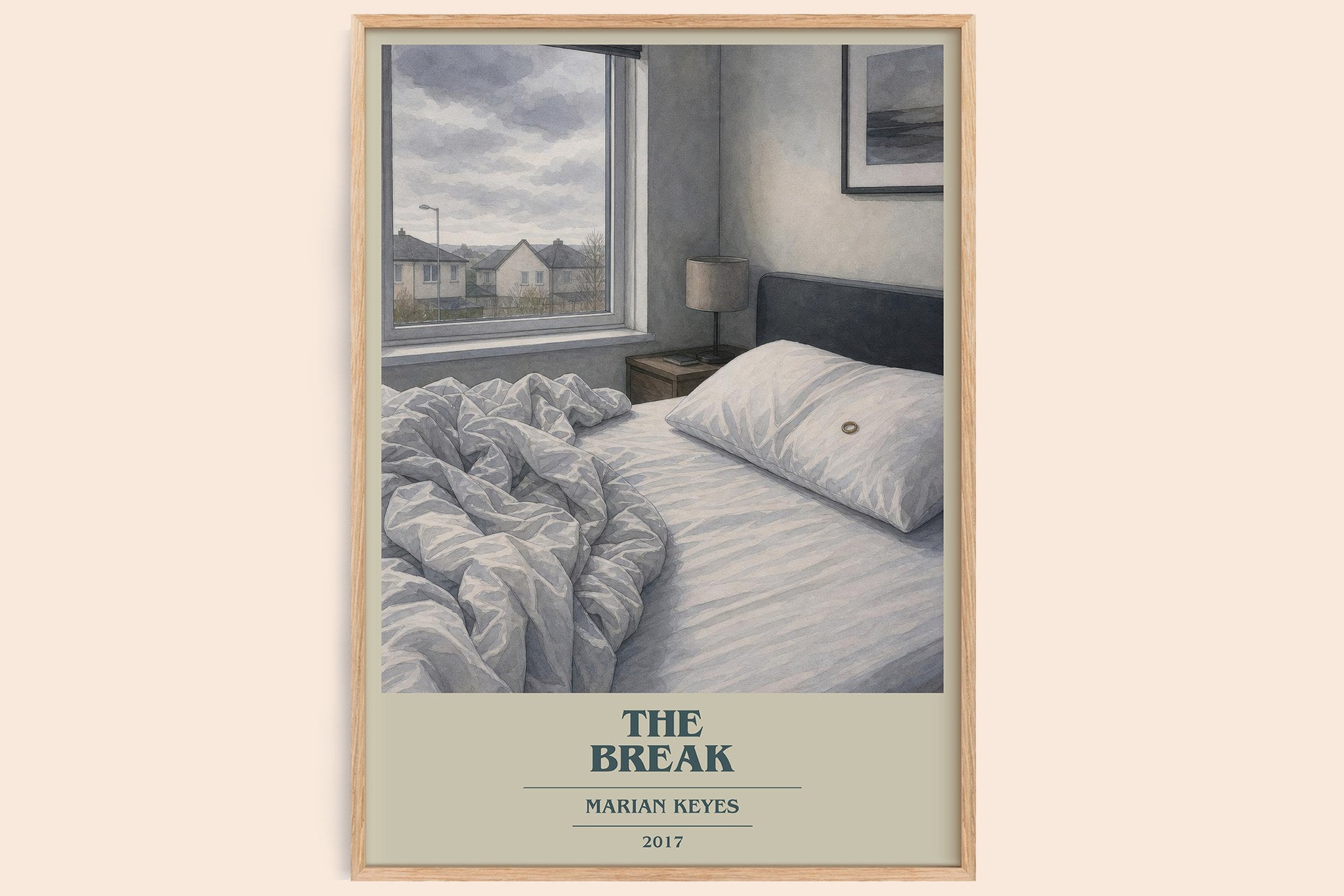 The Break Book Cover Poster by Marian Keyes