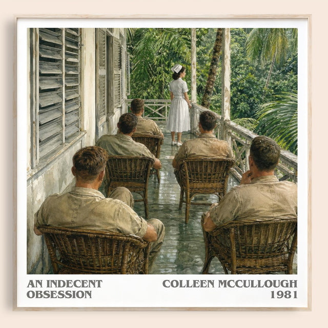 An Indecent Obsession Literary Art Print by Colleen McCullough
