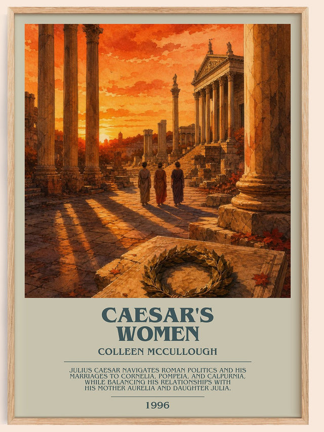 Caesar's Women Bookish Wall Art by Colleen McCullough