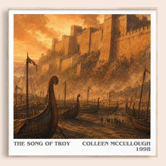 The Song of Troy Literary Art Print by Colleen McCullough