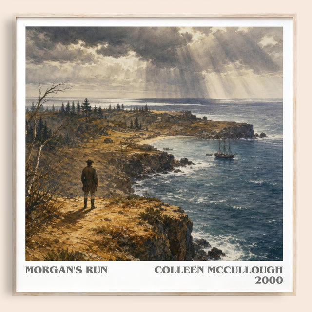 Morgan's Run Literary Art Print by Colleen McCullough