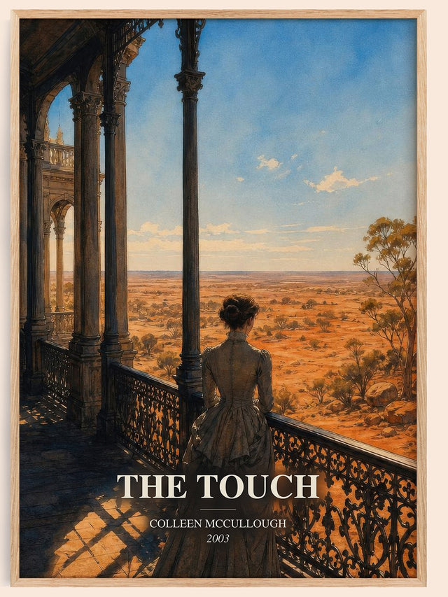 The Touch Book Watercolour Illustration by Colleen McCullough