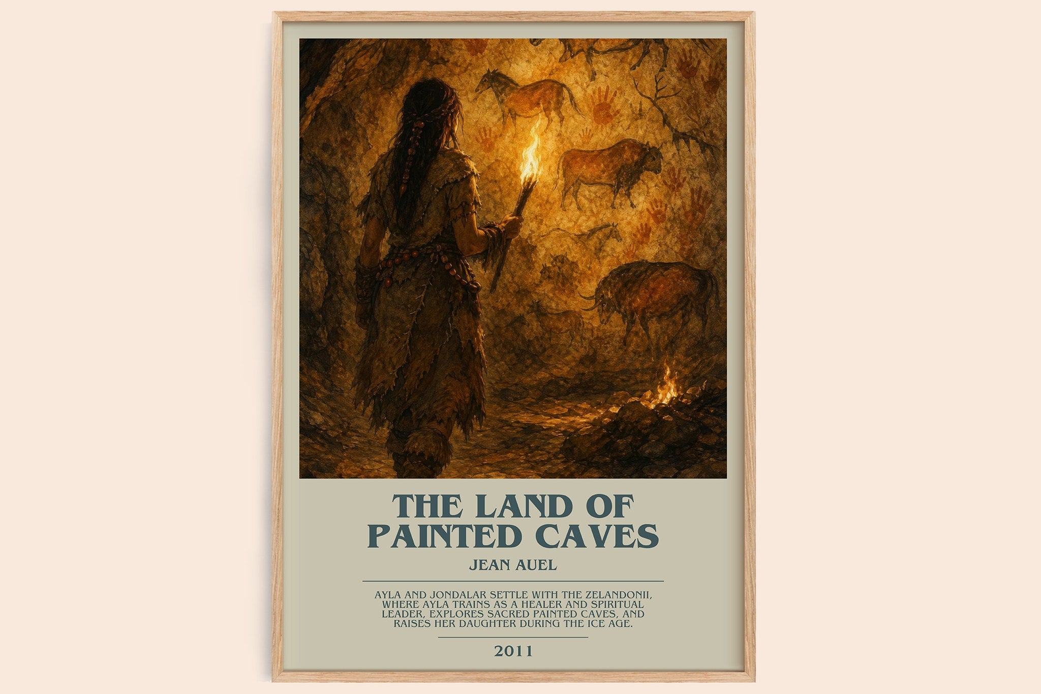 The Land of Painted Caves Bookish Wall Art by Jean Auel