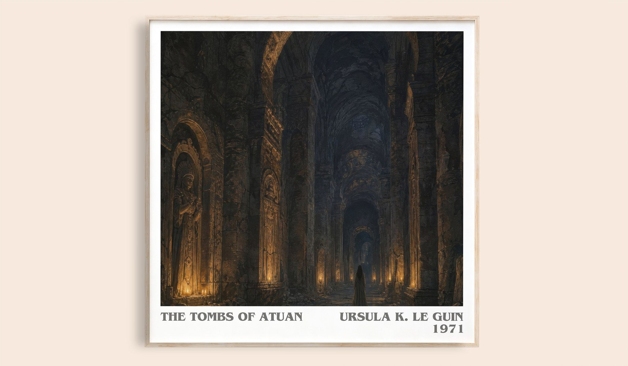 The Tombs of Atuan Literary Art Print by Ursula K. Le Guin