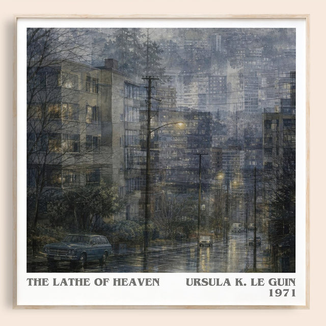 The Lathe of Heaven Literary Art Print by Ursula K. Le Guin