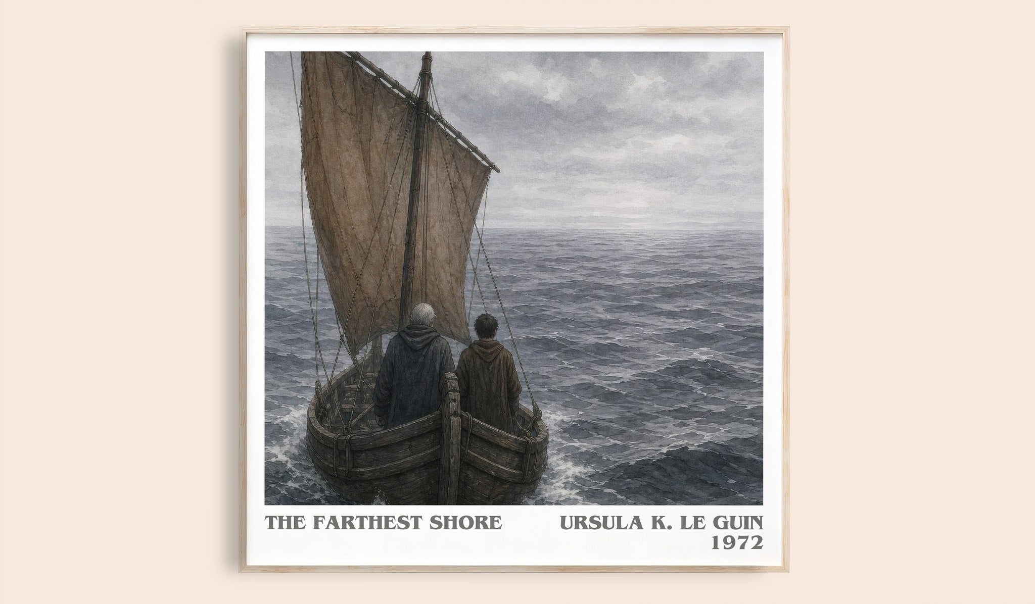 The Farthest Shore Literary Art Print by Ursula K. Le Guin