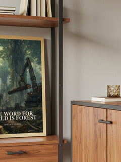 The Word for World Is Forest book watercolour illustration paper finish options – matte satin gloss