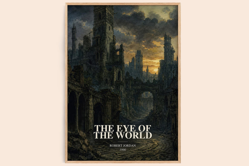 The Eye of the World Book Watercolour Illustration by Robert Jordan (Edge style)