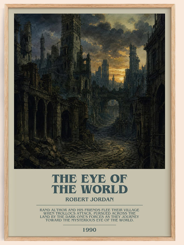 The Eye of the World Bookish Wall Art by Robert Jordan