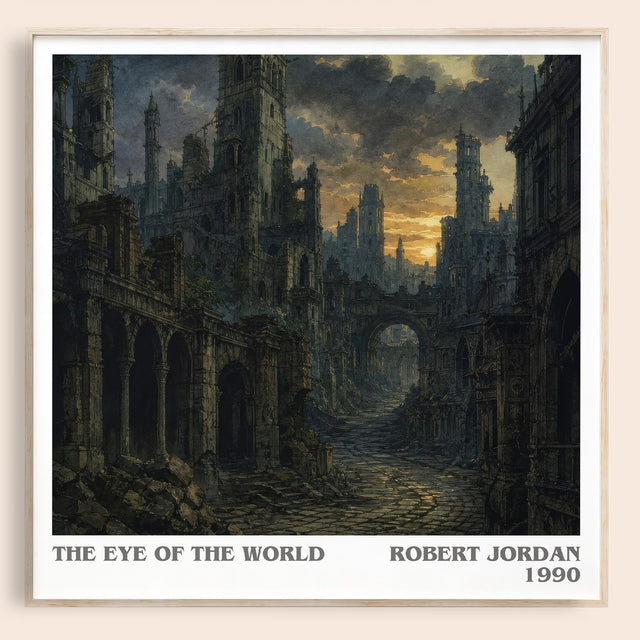 The Eye of the World Literary Art Print by Robert Jordan