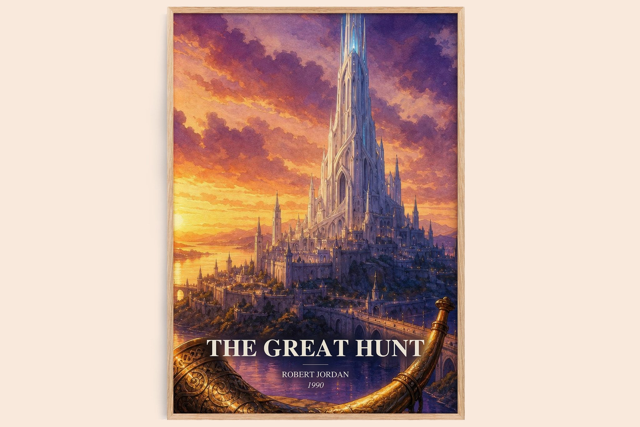 The Great Hunt Book Watercolour Illustration by Robert Jordan