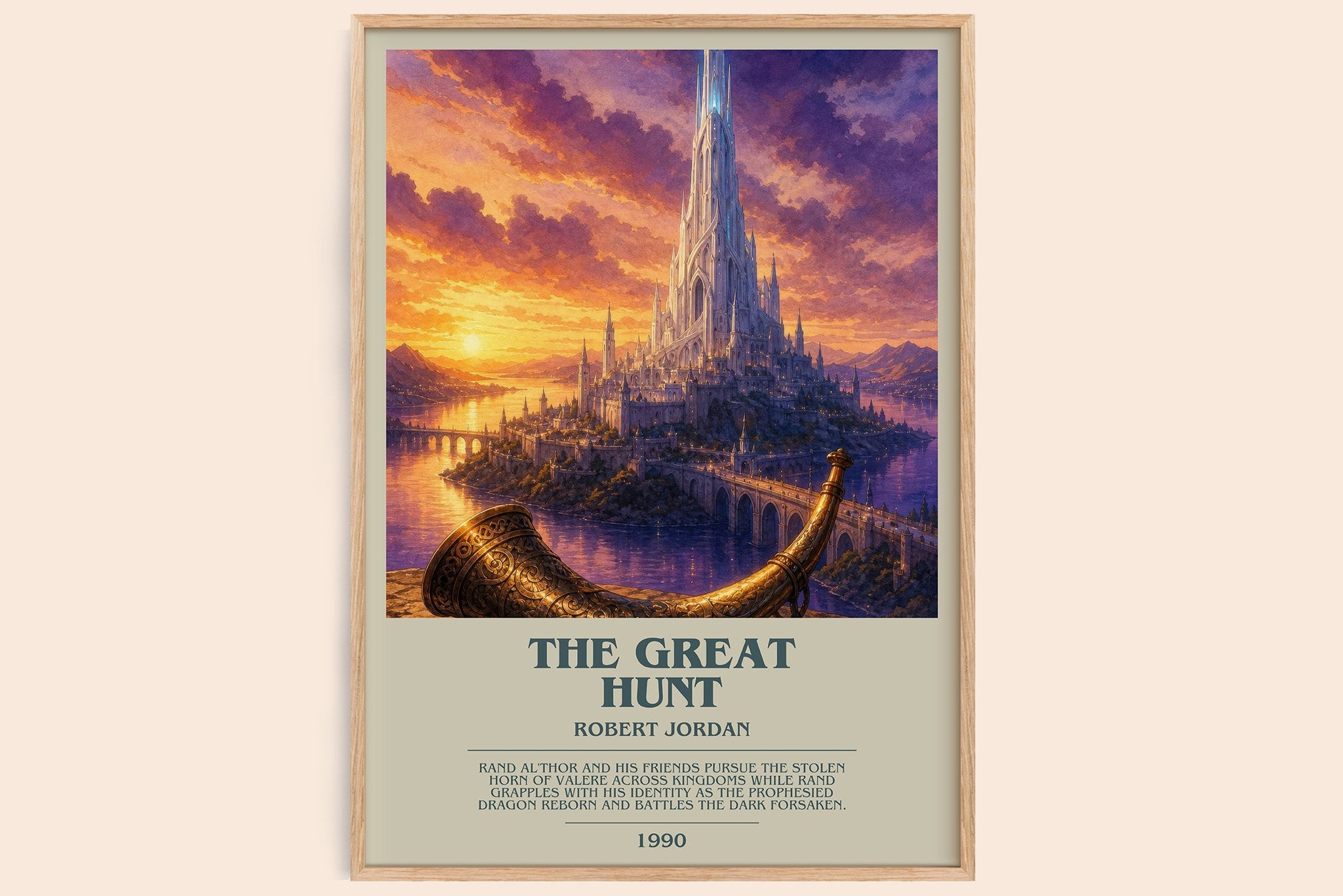 The Great Hunt Bookish Wall Art by Robert Jordan