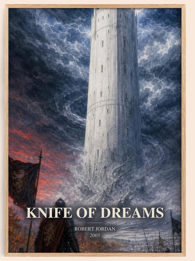 Knife of Dreams Book Watercolour Illustration by Robert Jordan