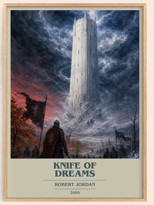 Knife of Dreams Book Cover Poster by Robert Jordan