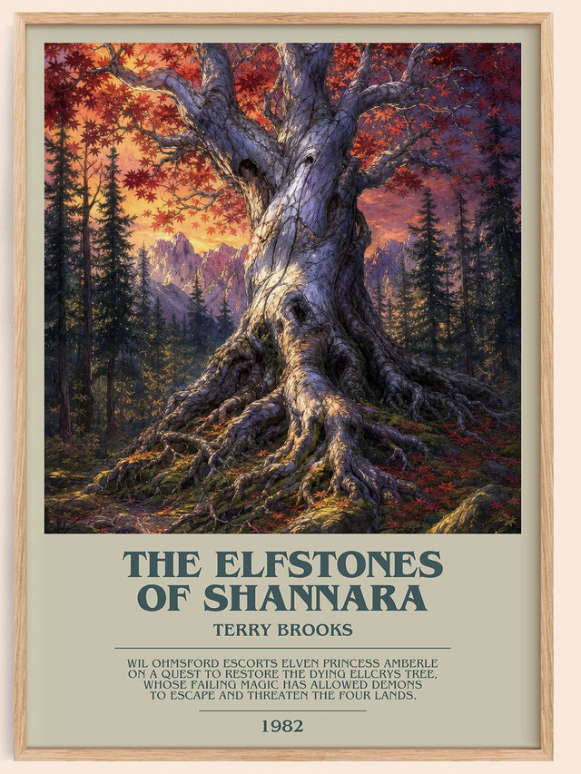 The Elfstones of Shannara Bookish Wall Art by Terry Brooks
