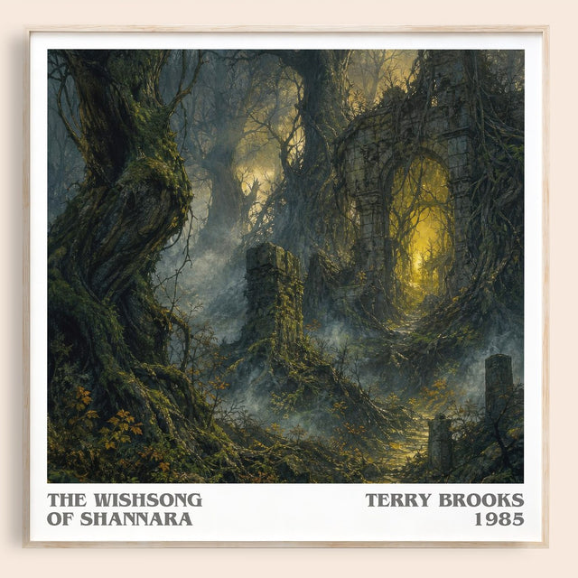 The Wishsong of Shannara Literary Art Print by Terry Brooks