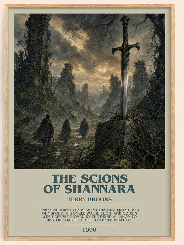 The Scions of Shannara Bookish Wall Art by Terry Brooks