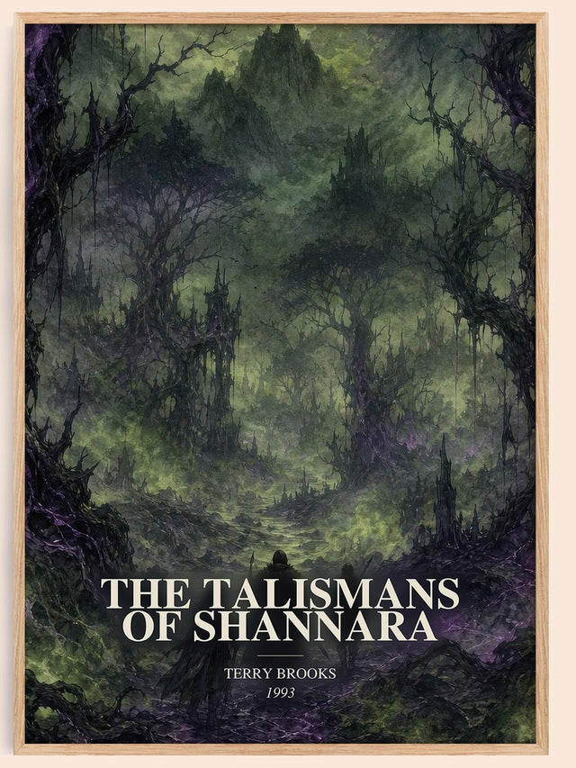 Talismans of Shannara Book Watercolour Illustration by Terry Brooks