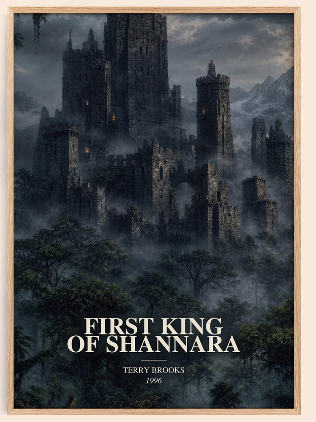 First King of Shannara Book Watercolour Illustration by Terry Brooks