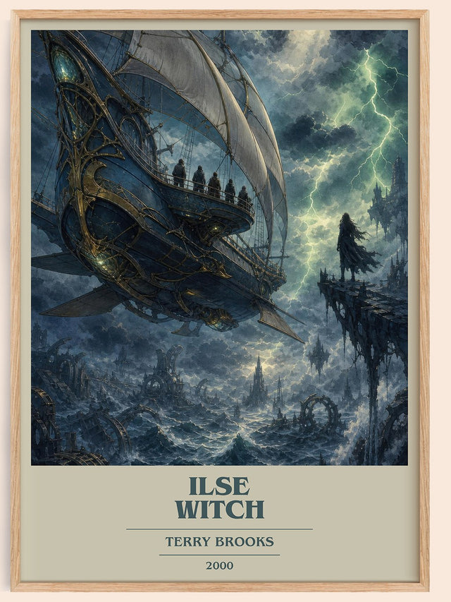Ilse Witch Book Cover Poster by Terry Brooks
