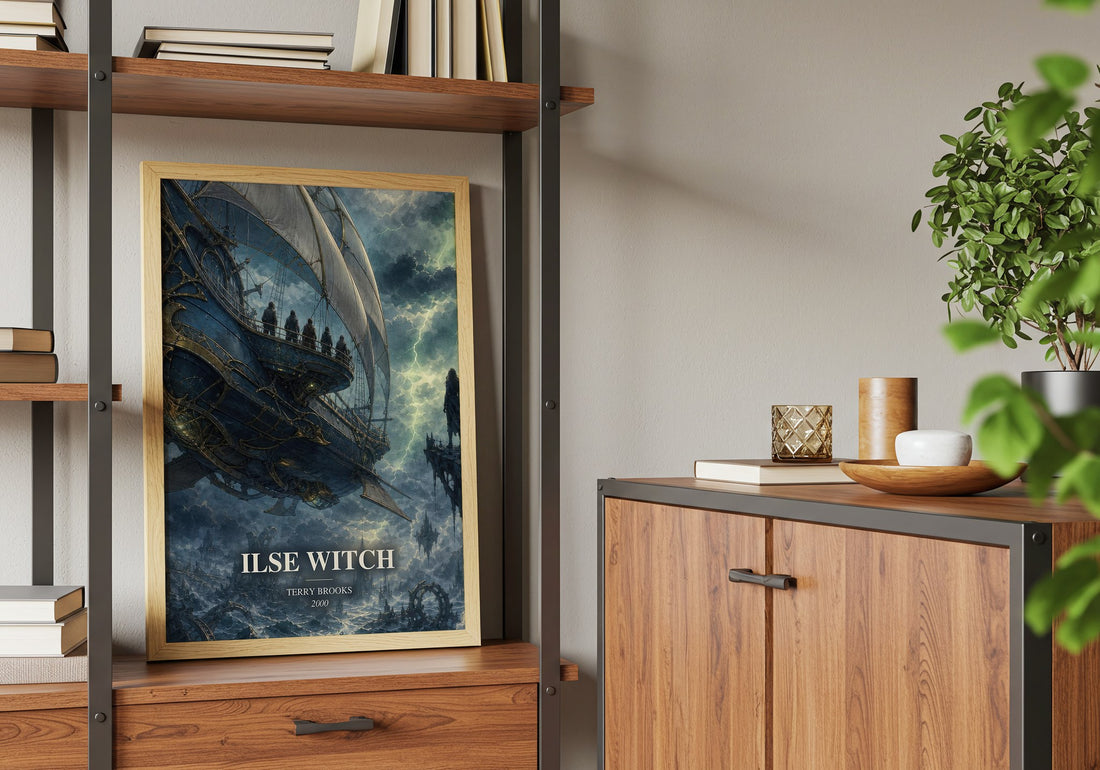 Ilse Witch book watercolour illustration paper finish options – matte satin gloss