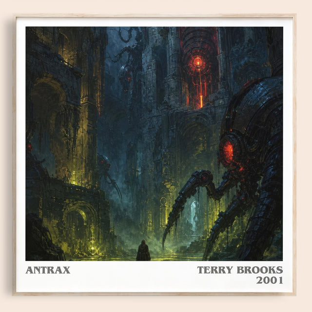 Antrax Literary Art Print by Terry Brooks