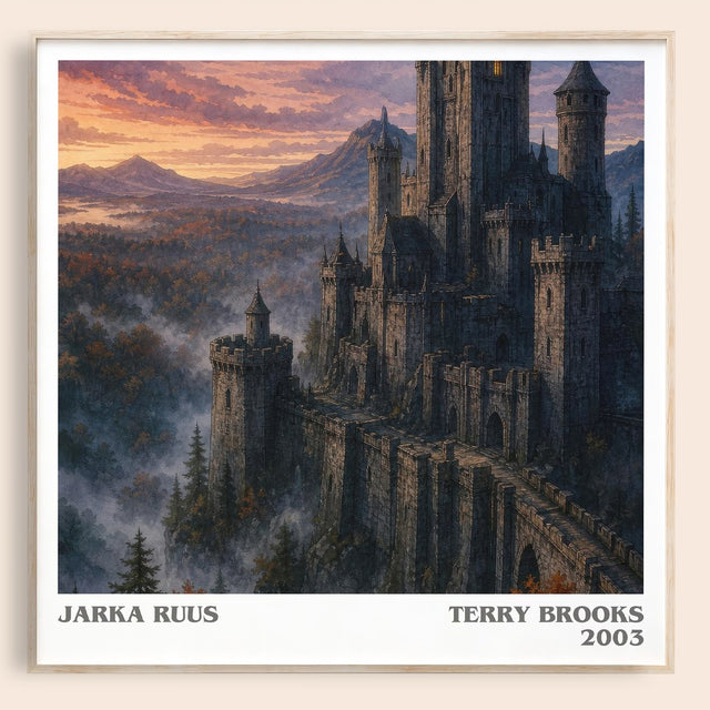 Jarka Ruus Literary Art Print by Terry Brooks