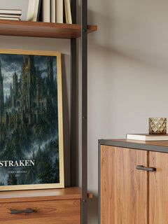 Straken book watercolour illustration paper finish options – matte satin gloss