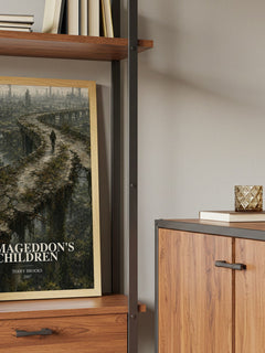 Armageddon's Children book watercolour illustration paper finish options – matte satin gloss