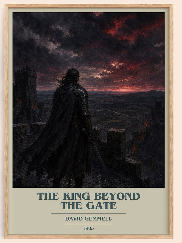 The King Beyond the Gate Book Cover Poster by David Gemmell