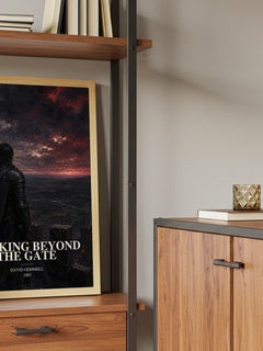 The King Beyond the Gate book watercolour illustration paper finish options – matte satin gloss
