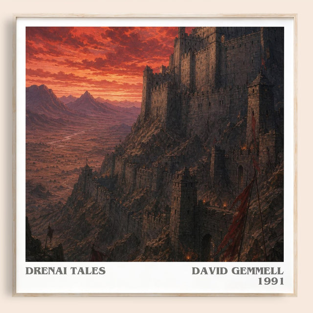 Drenai Tales Literary Art Print by David Gemmell