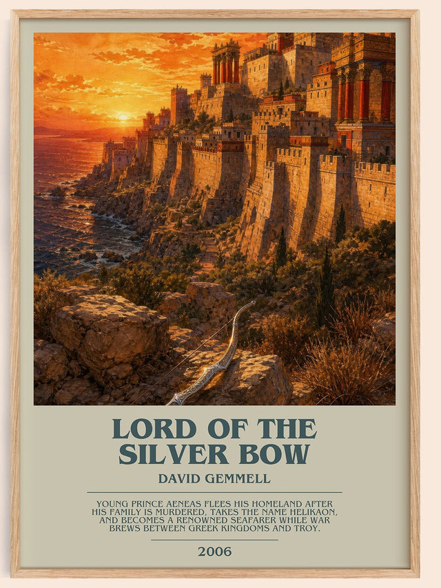 Lord of the Silver Bow Bookish Wall Art by David Gemmell