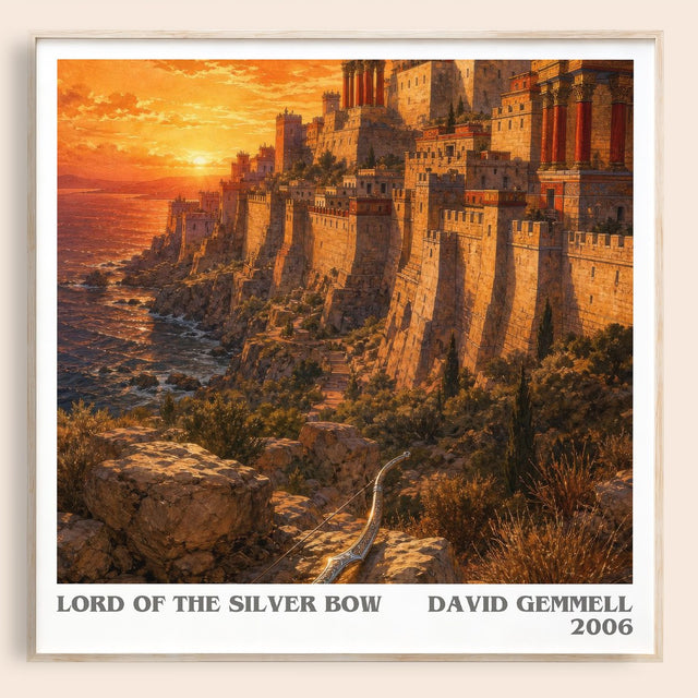Lord of the Silver Bow Literary Art Print by David Gemmell