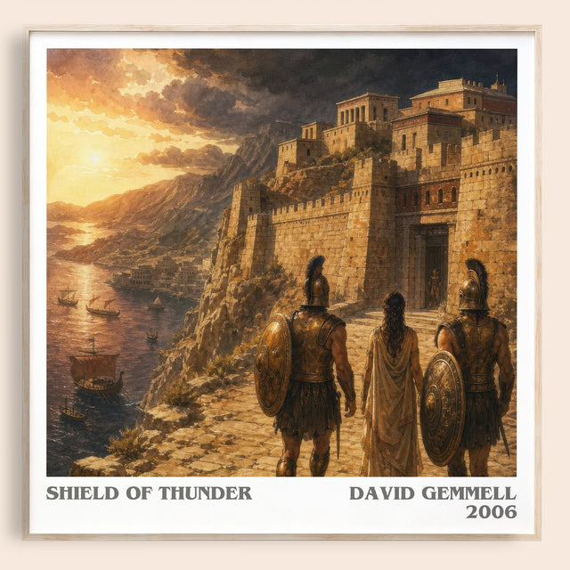Shield of Thunder Literary Art Print by David Gemmell