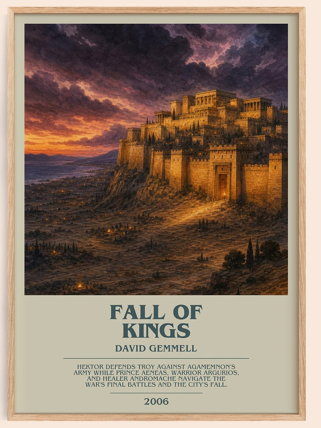 Fall of Kings Bookish Wall Art by David Gemmell