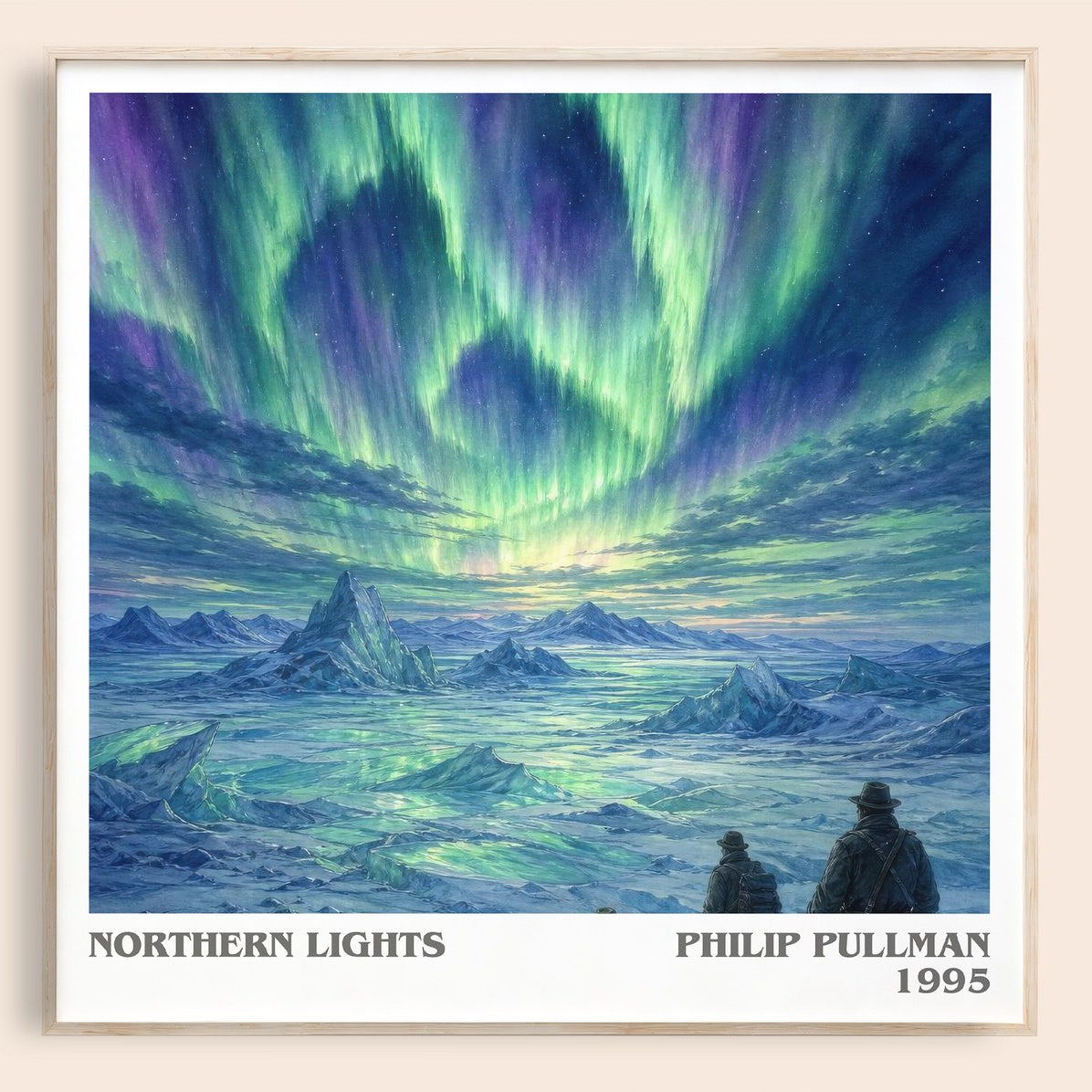 Northern Lights Literary Art Print by Philip Pullman