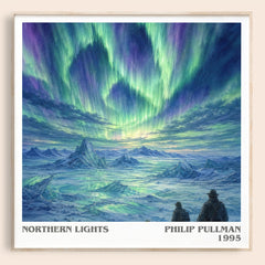 Northern Lights Literary Art Print by Philip Pullman