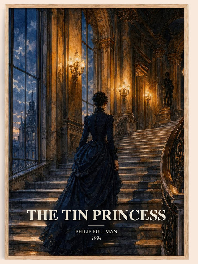 The Tin Princess Book Watercolour Illustration by Philip Pullman