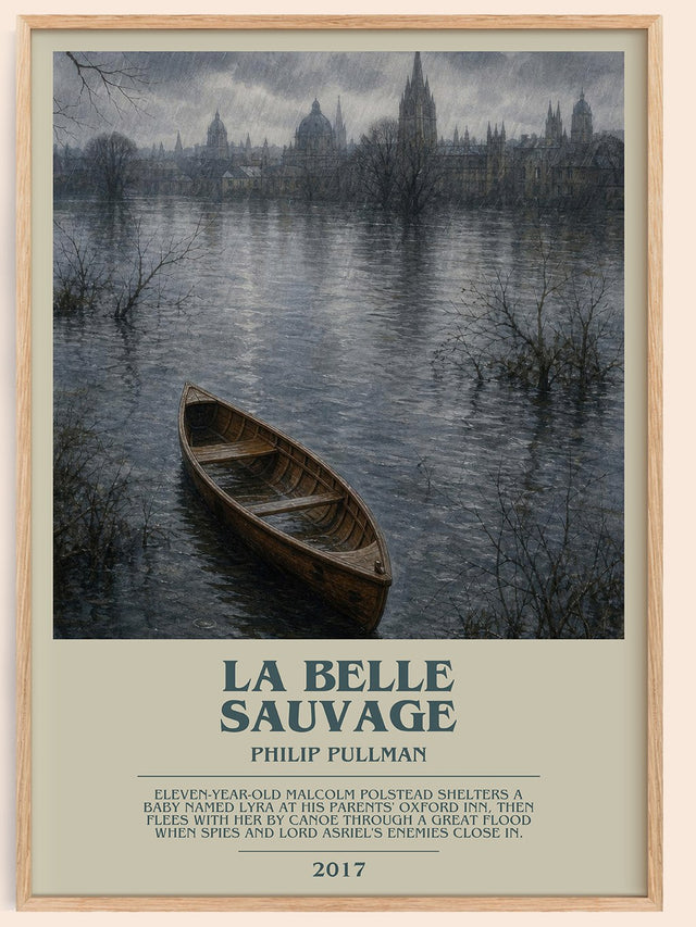 La Belle Sauvage Bookish Wall Art by Philip Pullman