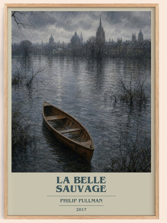 La Belle Sauvage Book Cover Poster by Philip Pullman