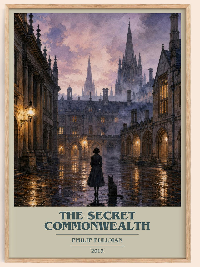 The Secret Commonwealth Book Cover Poster by Philip Pullman