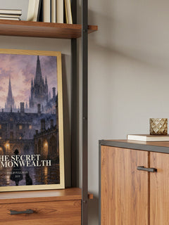 The Secret Commonwealth book watercolour illustration paper finish options – matte satin gloss