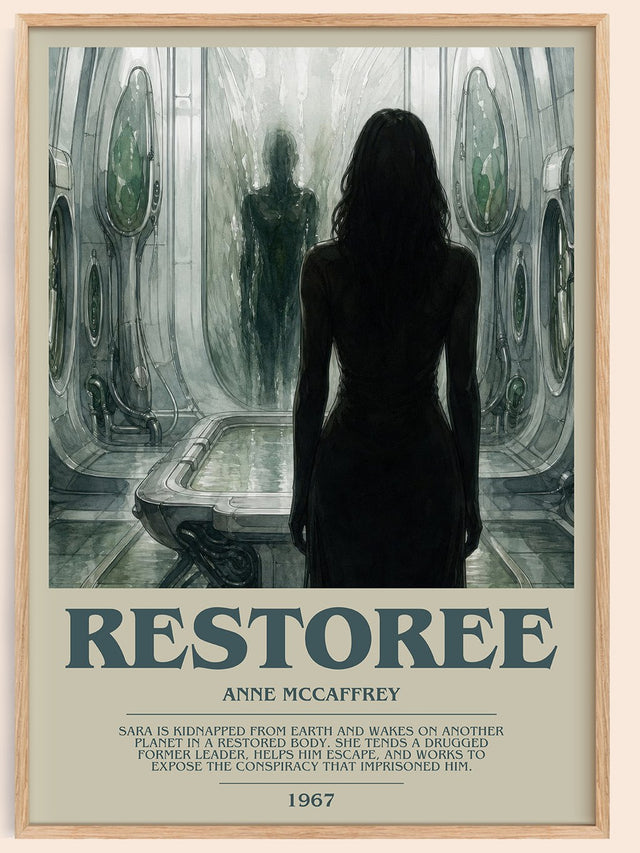 Restoree Bookish Wall Art by Anne McCaffrey