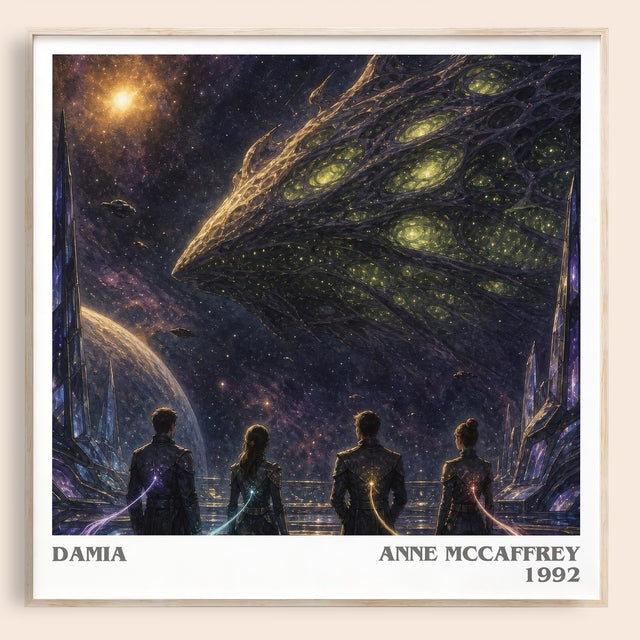 Damia Literary Art Print by Anne McCaffrey