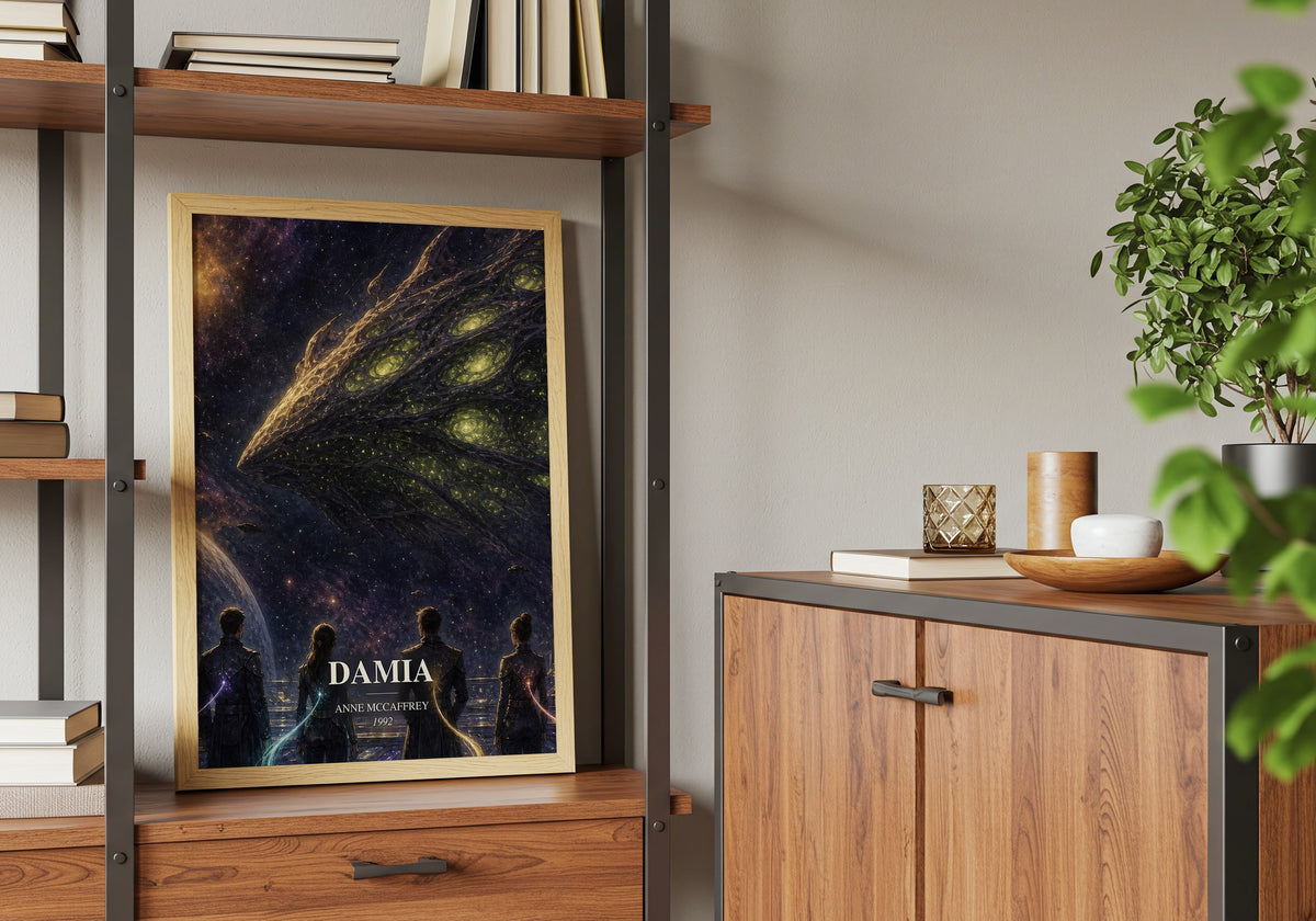 Damia book watercolour illustration paper finish options – matte satin gloss