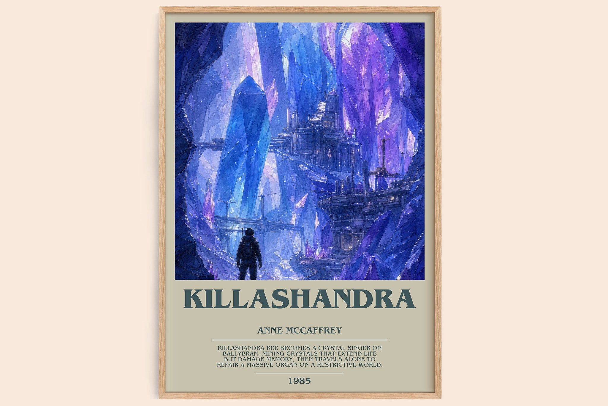 Killashandra Bookish Wall Art by Anne McCaffrey