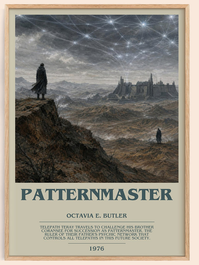 Patternmaster Bookish Wall Art by Octavia E. Butler